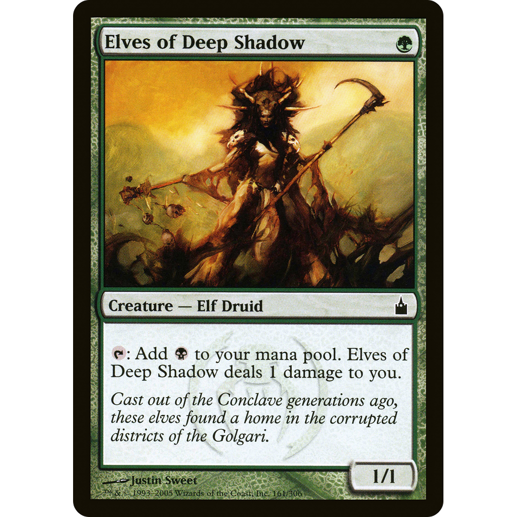 Elves of Deep Shadow (RAV-161) - Ravnica: City of Guilds