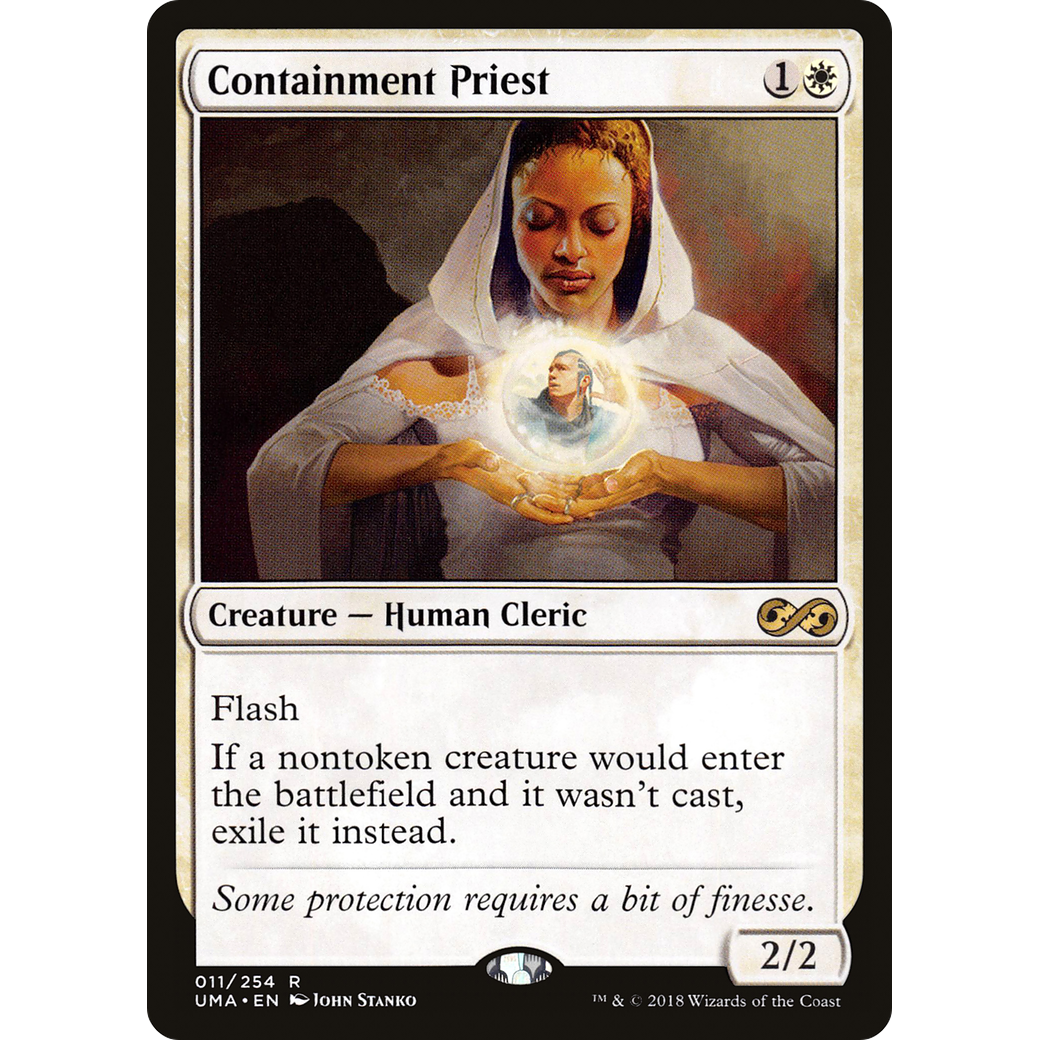 Containment Priest (UMA-011) - Ultimate Masters Foil