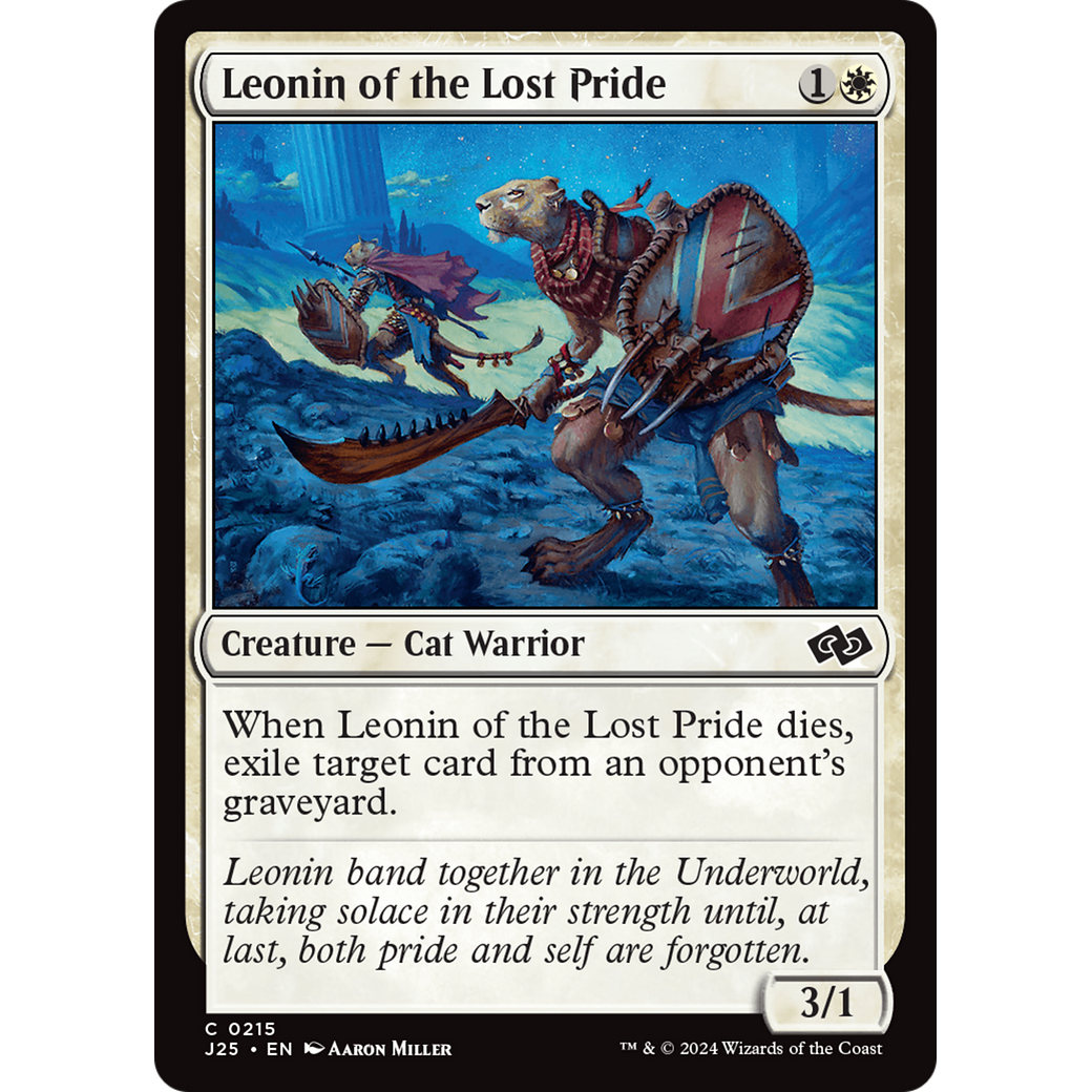 Leonin of the Lost Pride (J25-215) - Foundations Jumpstart
