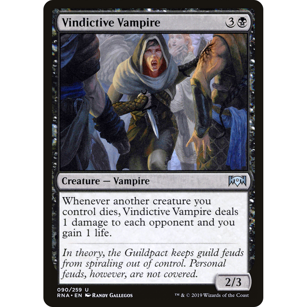 Vindictive Vampire (RNA-090) - Ravnica Allegiance Foil