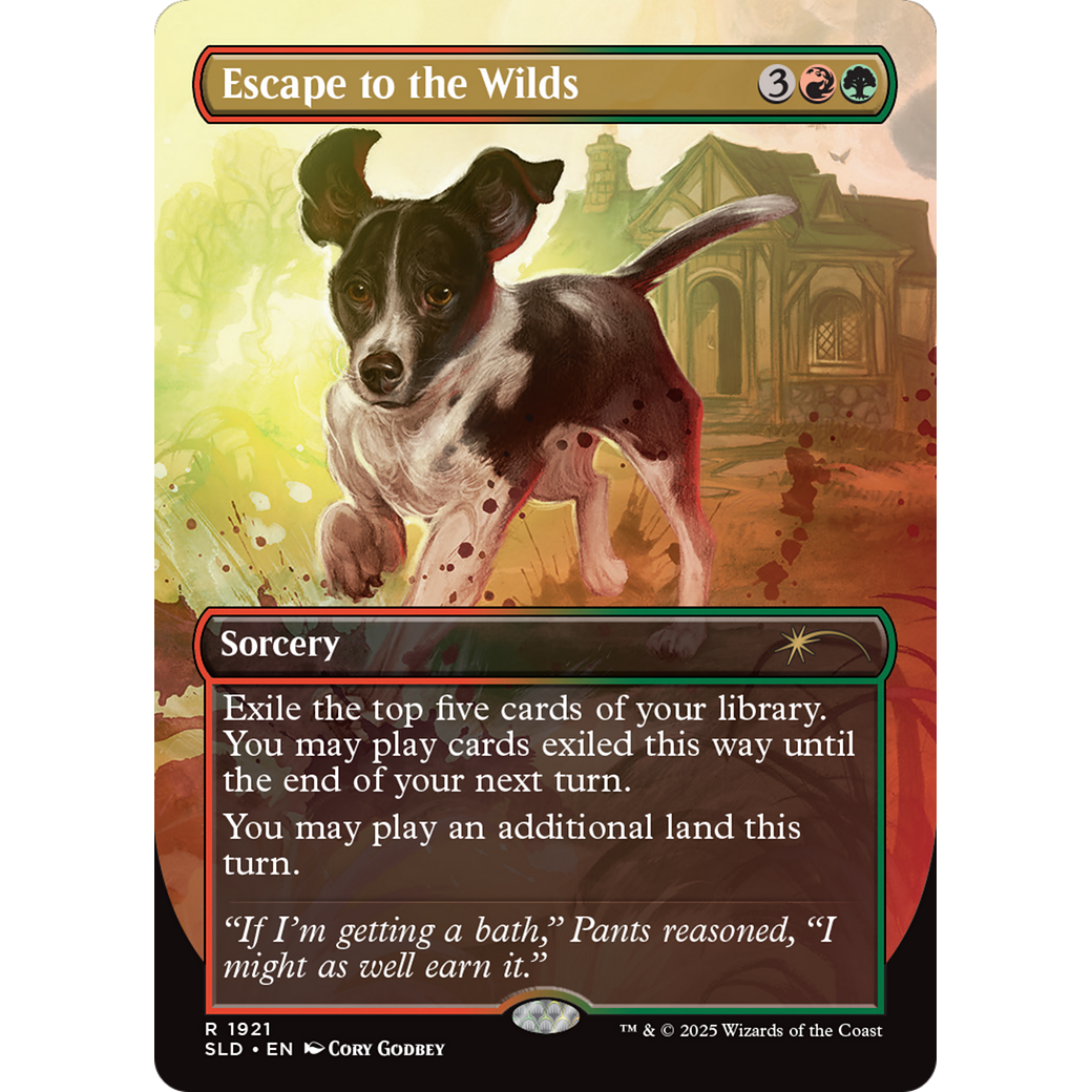 Escape to the Wilds (1921) (SLD-1921) - Secret Lair Drop (Borderless)