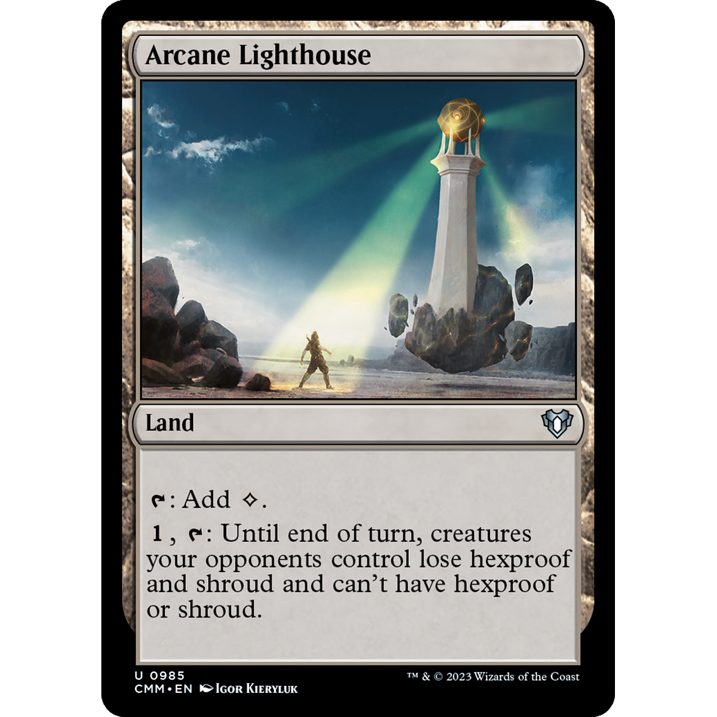 Arcane Lighthouse (CMM-985) - Commander Masters