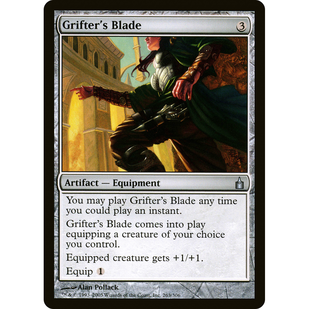 Grifter's Blade (RAV-263) - Ravnica: City of Guilds