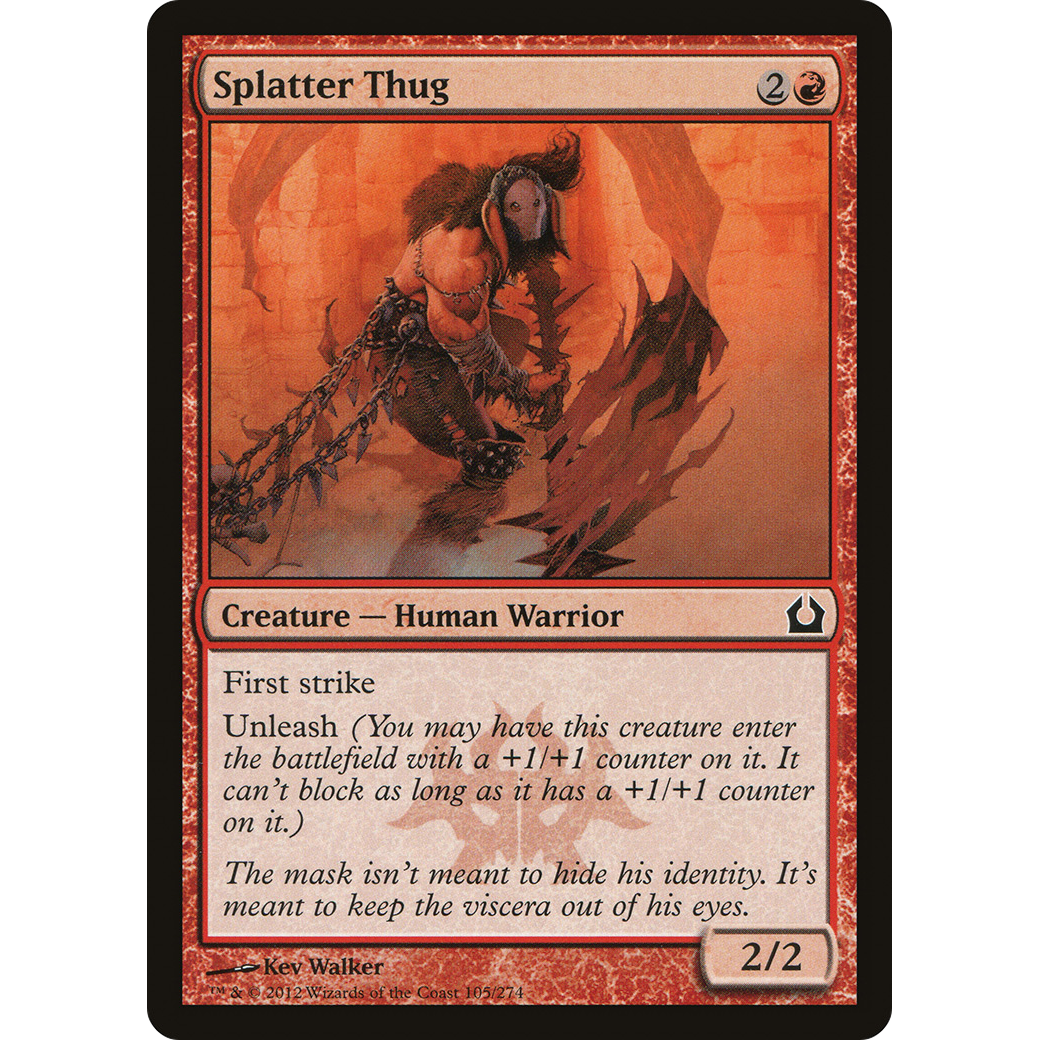 Splatter Thug (RTR-105) - Return to Ravnica