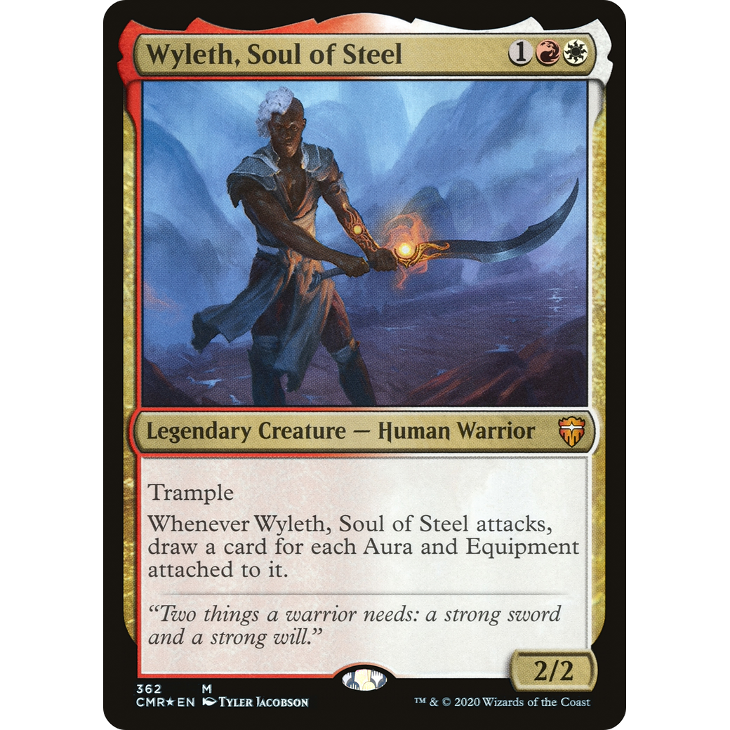 Wyleth, Soul of Steel (CMR-362) - Commander Legends Foil