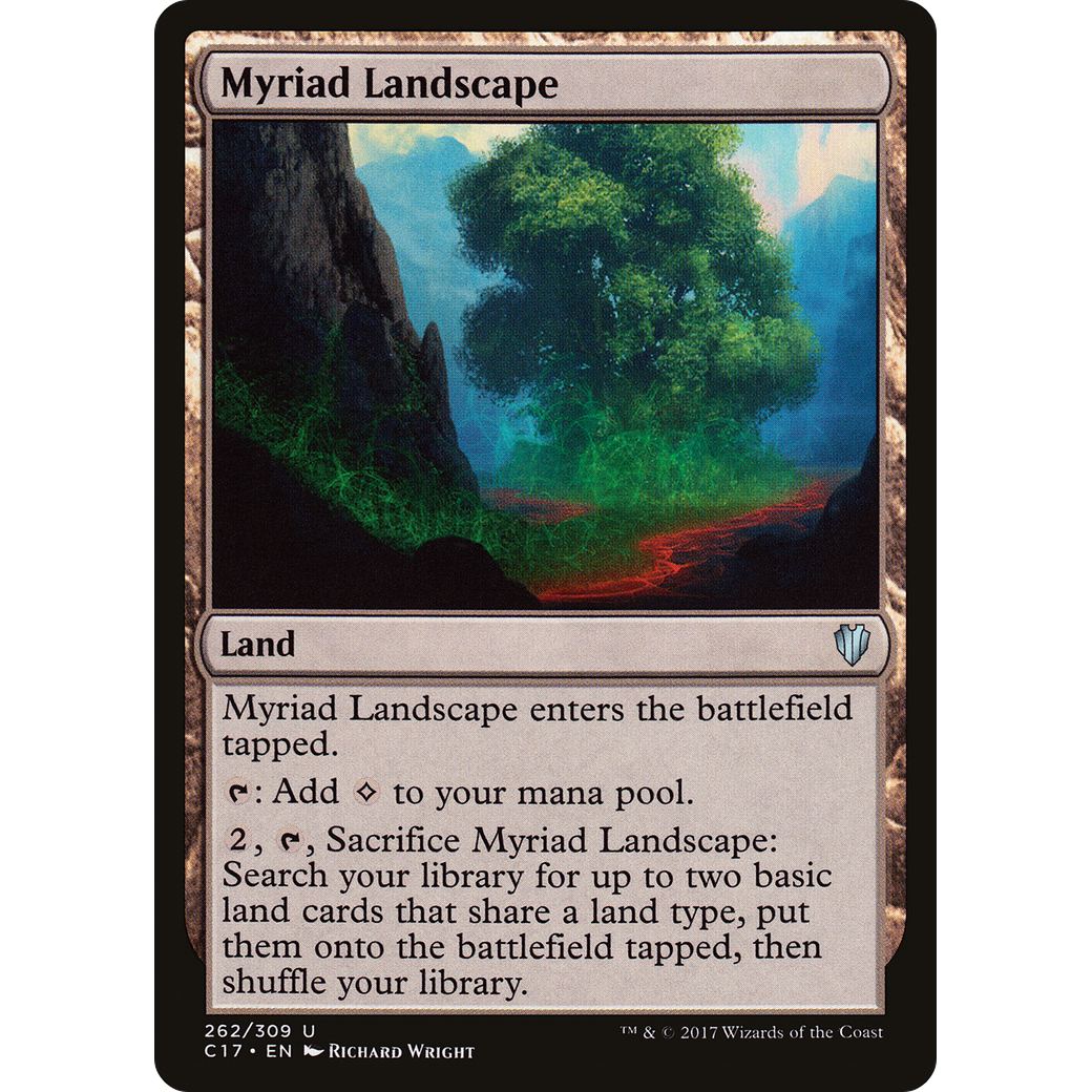 Myriad Landscape (C17-262) - Commander 2017