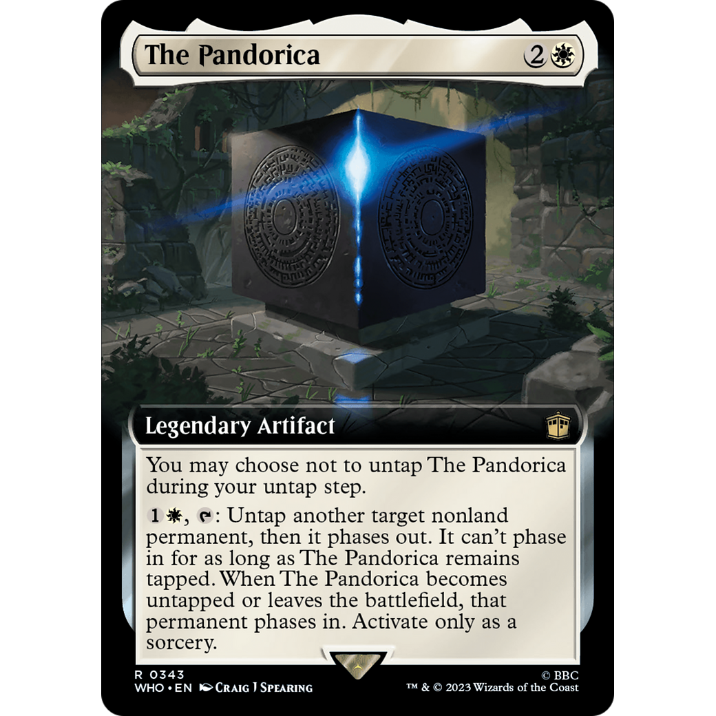 The Pandorica (Extended Art) (WHO-343) - Doctor Who: (Extended Art) Foil