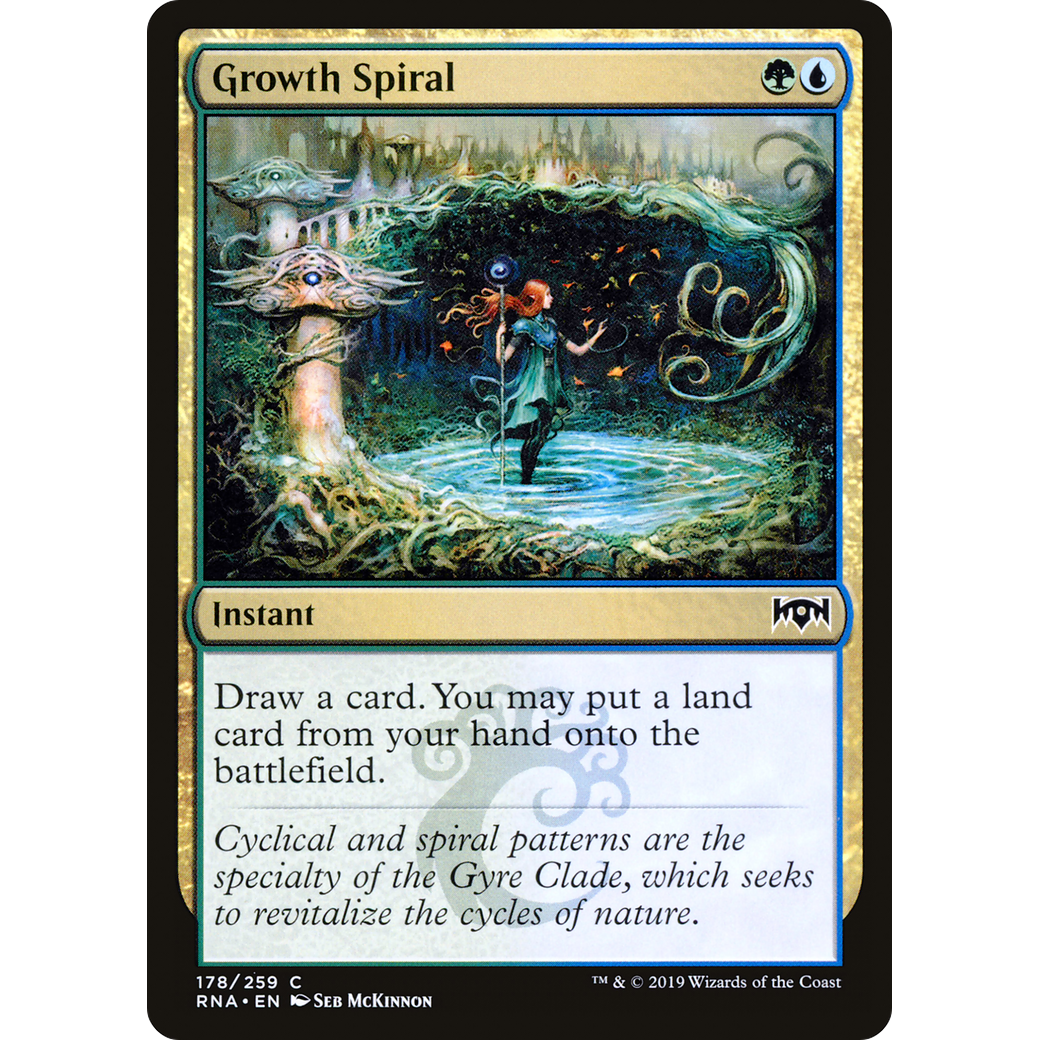 Growth Spiral (RNA-178) - Ravnica Allegiance