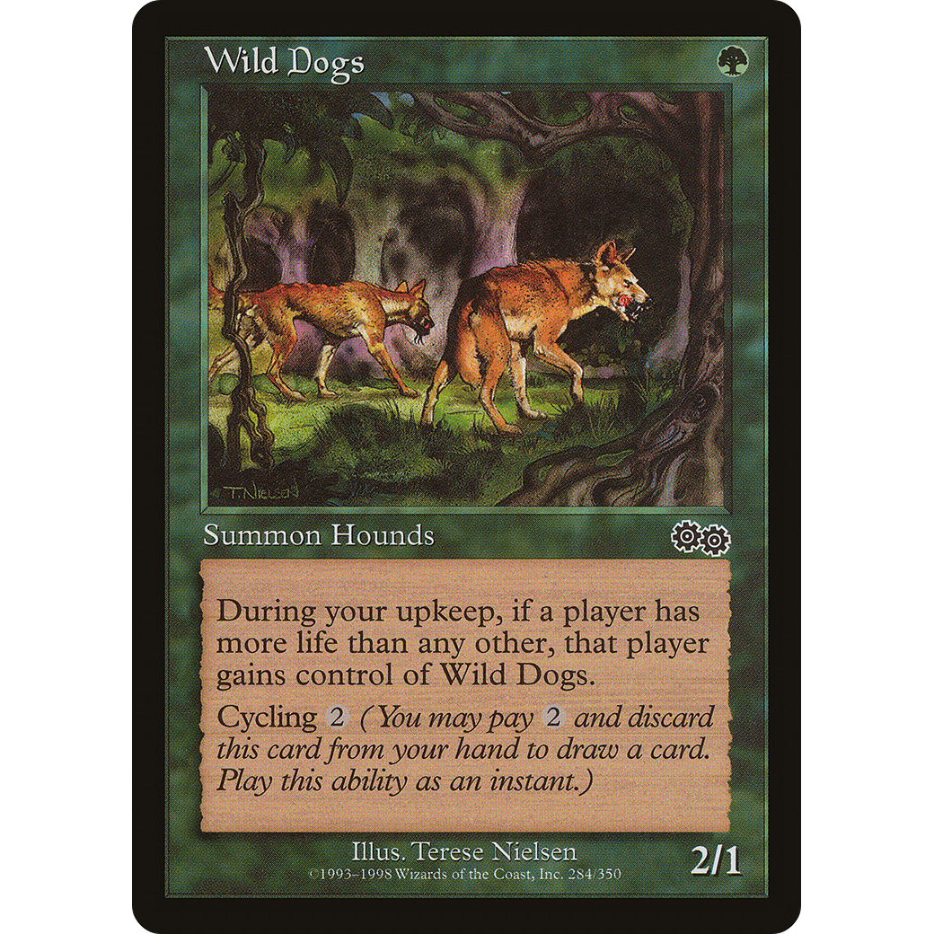 Wild Dogs (USG-284) - Urza's Saga