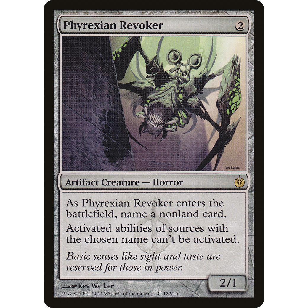 Phyrexian Revoker (MBS-122) - Mirrodin Besieged Foil