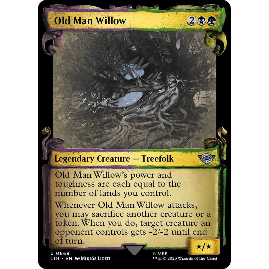 Old Man Willow (LTR-668) - The Lord of the Rings: Tales of Middle-earth: (Showcase)