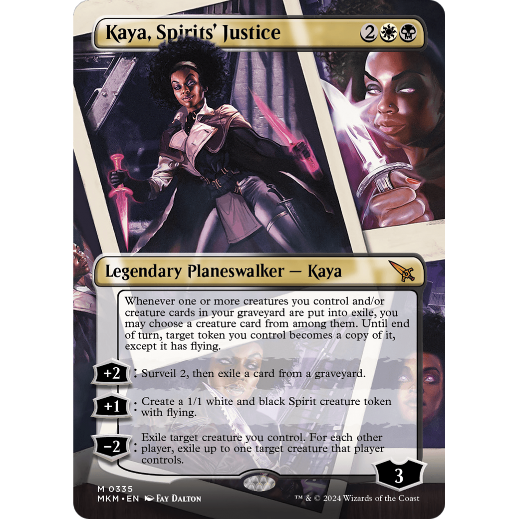 Kaya, Spirits' Justice (MKM-335) - Murders at Karlov Manor (Borderless)