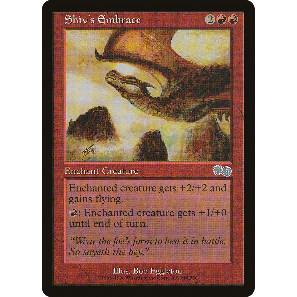 Shiv's Embrace (USG-216) - Urza's Saga