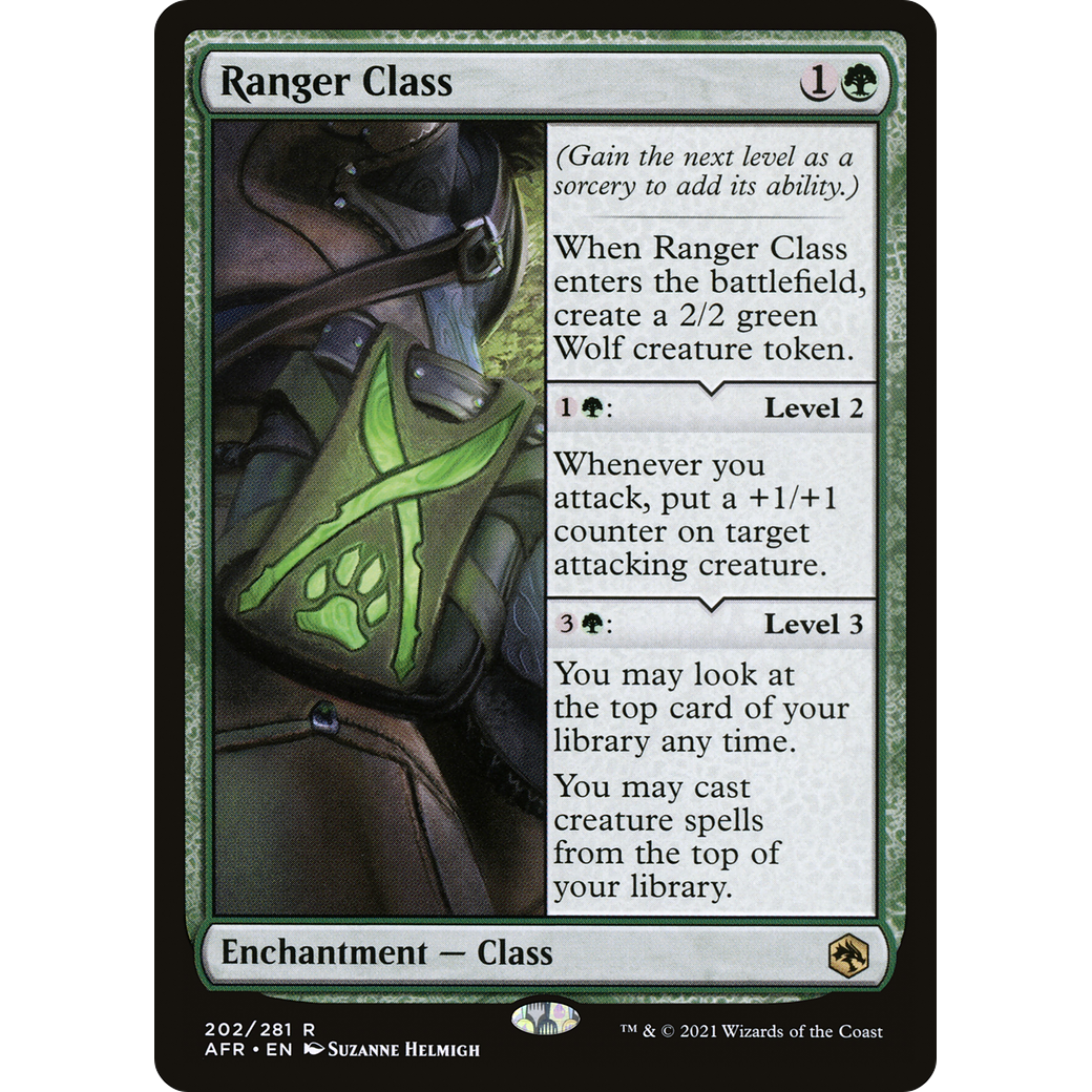 Ranger Class (AFR-202) - Adventures in the Forgotten Realms