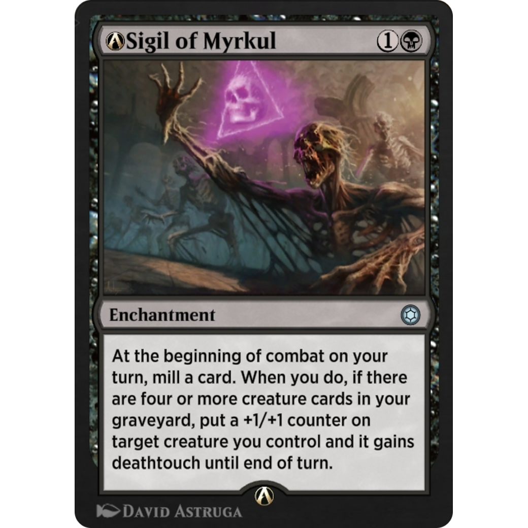 A-Sigil of Myrkul (HBG-A-168) - Alchemy Horizons: Baldur's Gate