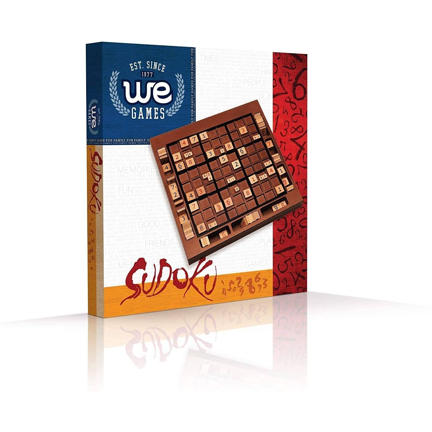 Wooden Sudoku Board in Walnut Stain - 11.5 in.