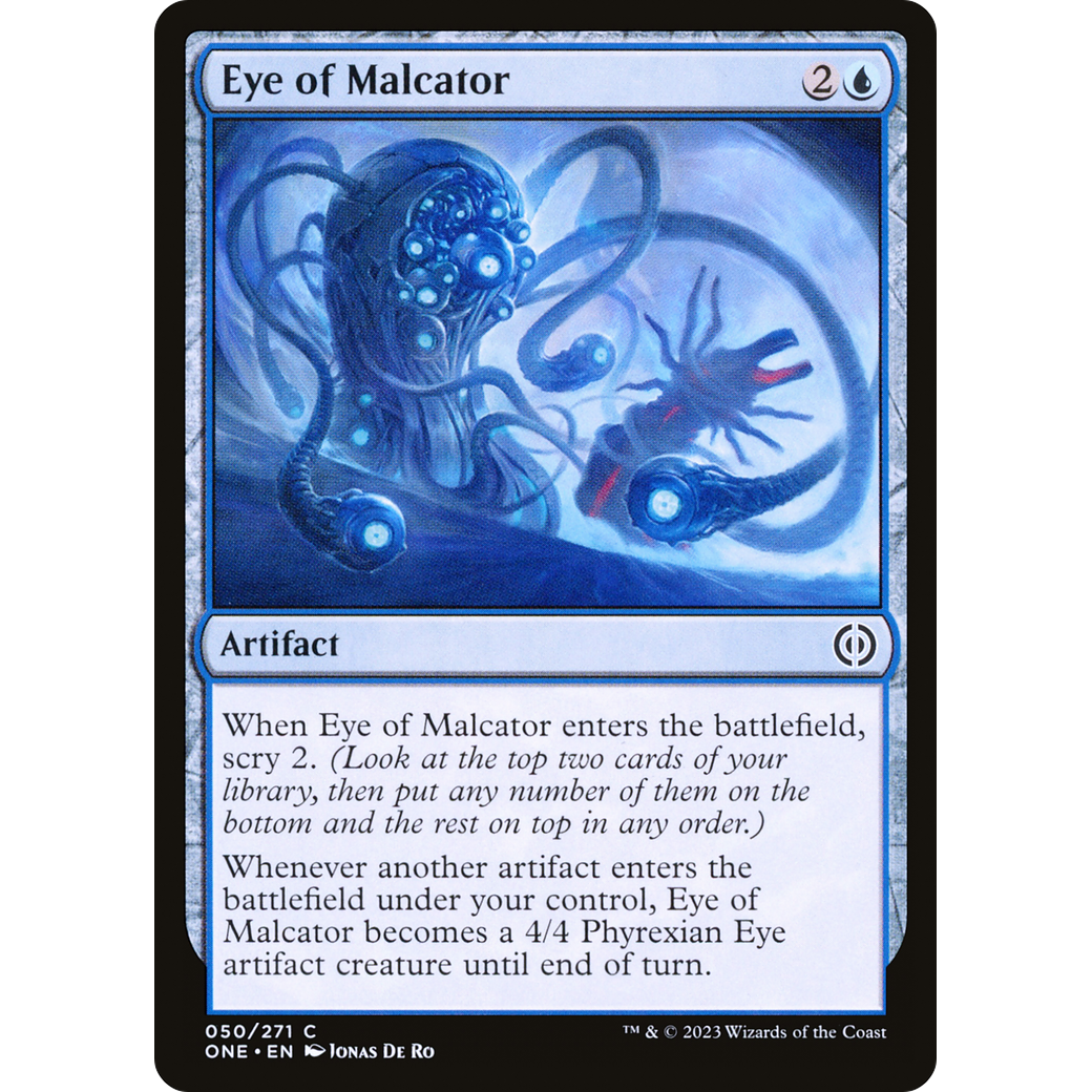 Eye of Malcator (ONE-050) - Phyrexia: All Will Be One