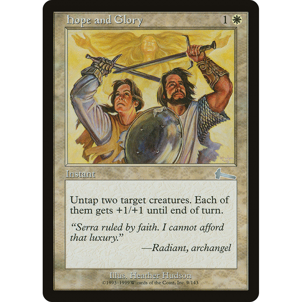 Hope and Glory (ULG-009) - Urza's Legacy
