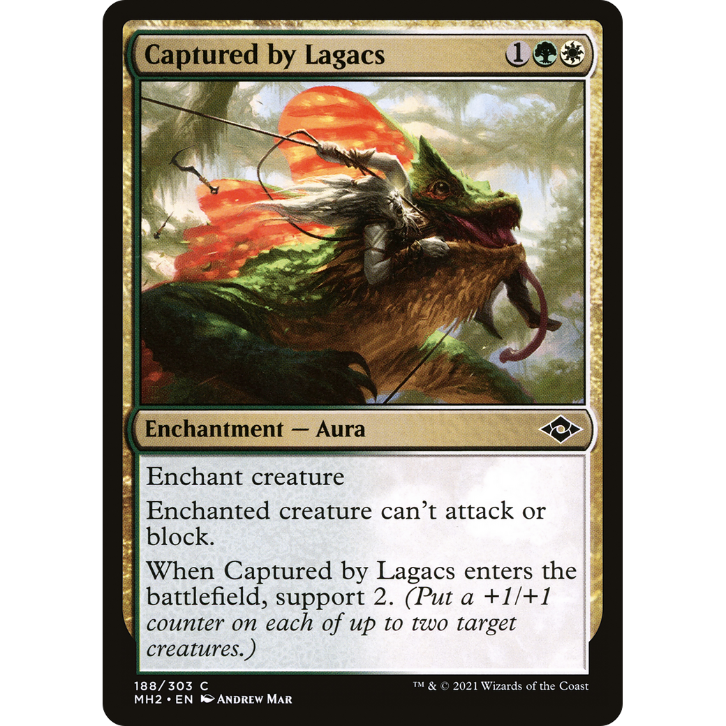 Captured by Lagacs (MH2-188) - Modern Horizons 2 Foil