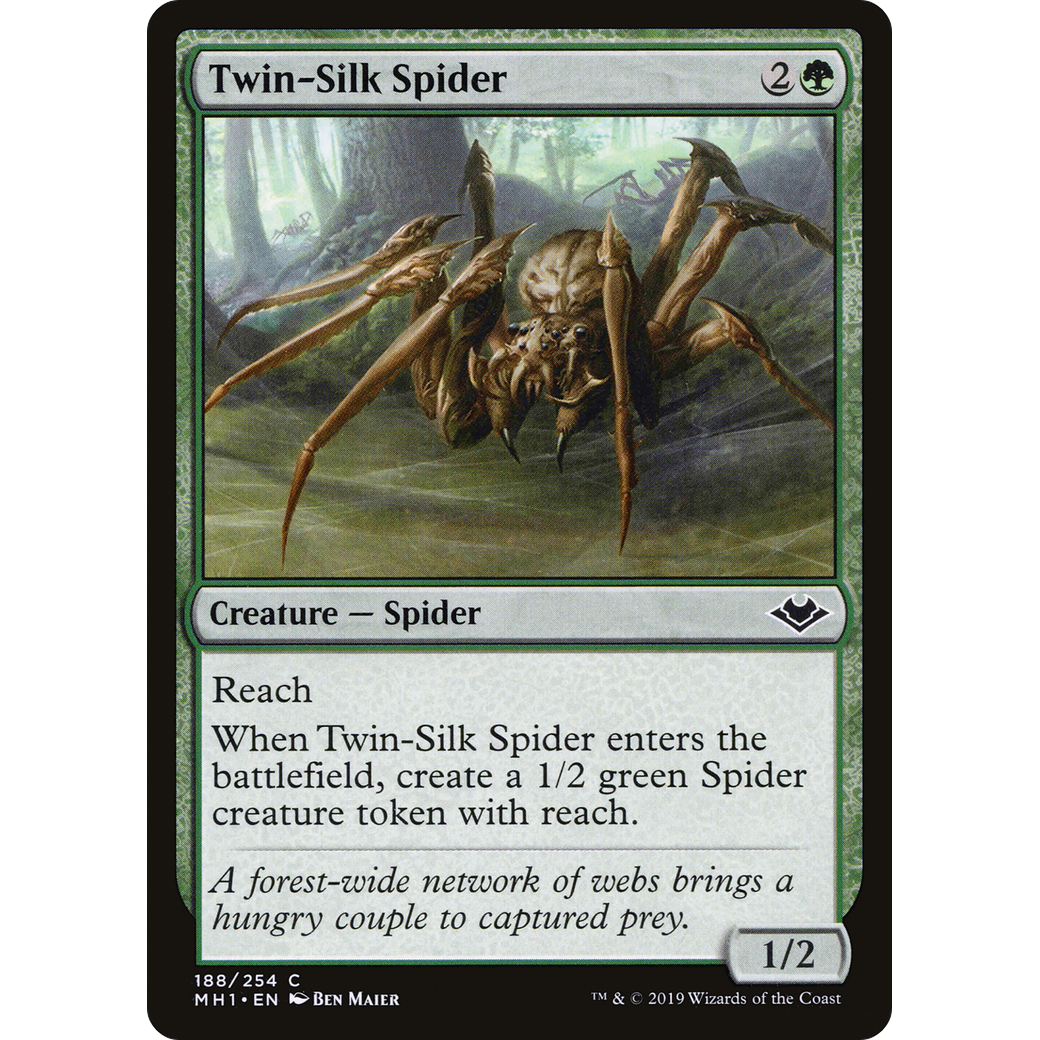 Twin-Silk Spider (MH1-188) - Modern Horizons
