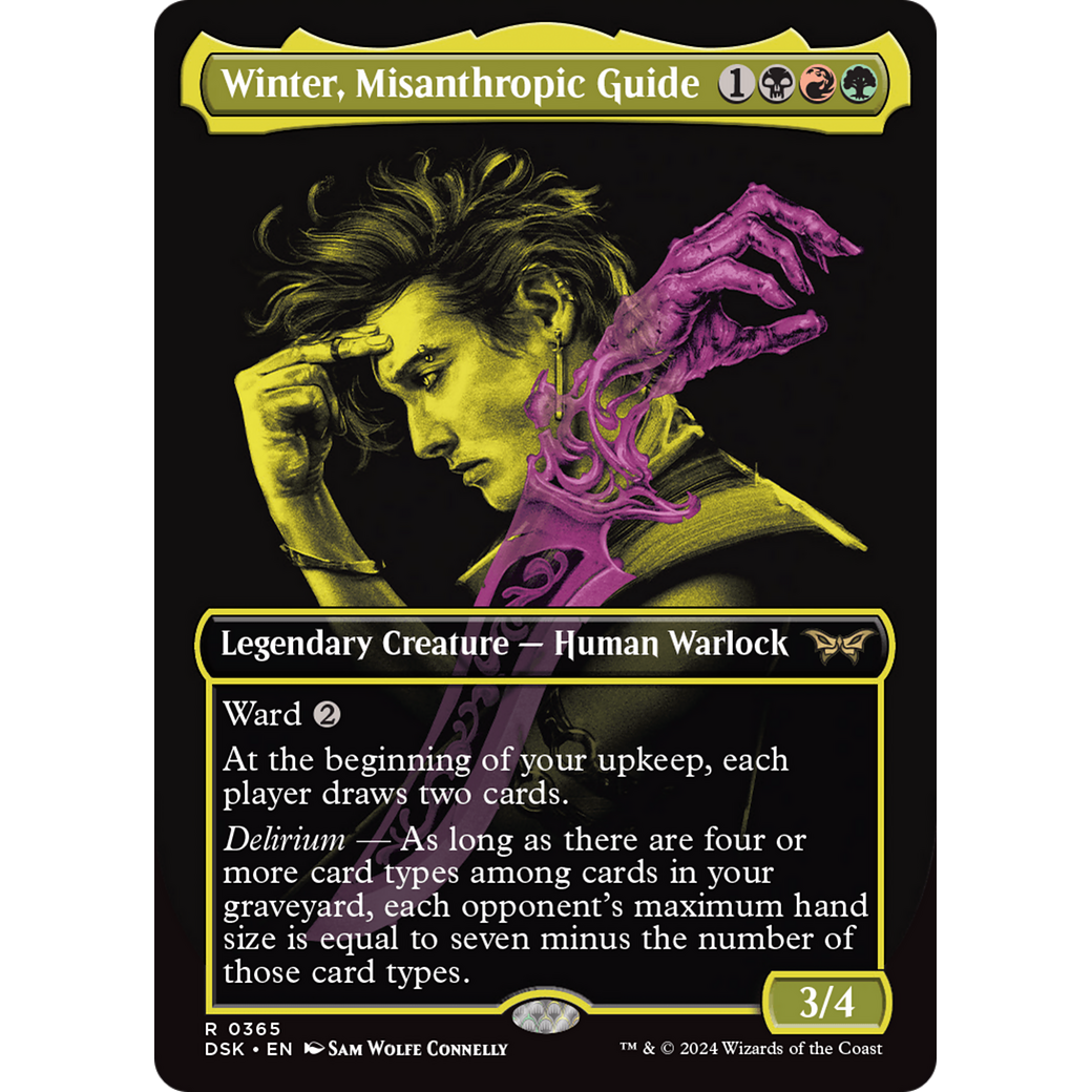 Winter, Misanthropic Guide (DSK-365) - Duskmourn: House of Horror (Borderless)