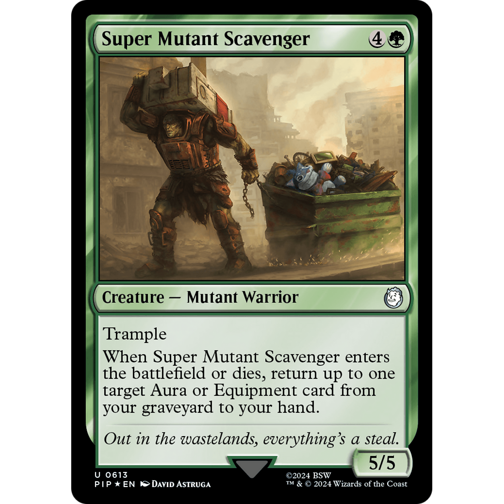 Super Mutant Scavenger (PIP-613) - Fallout Foil
