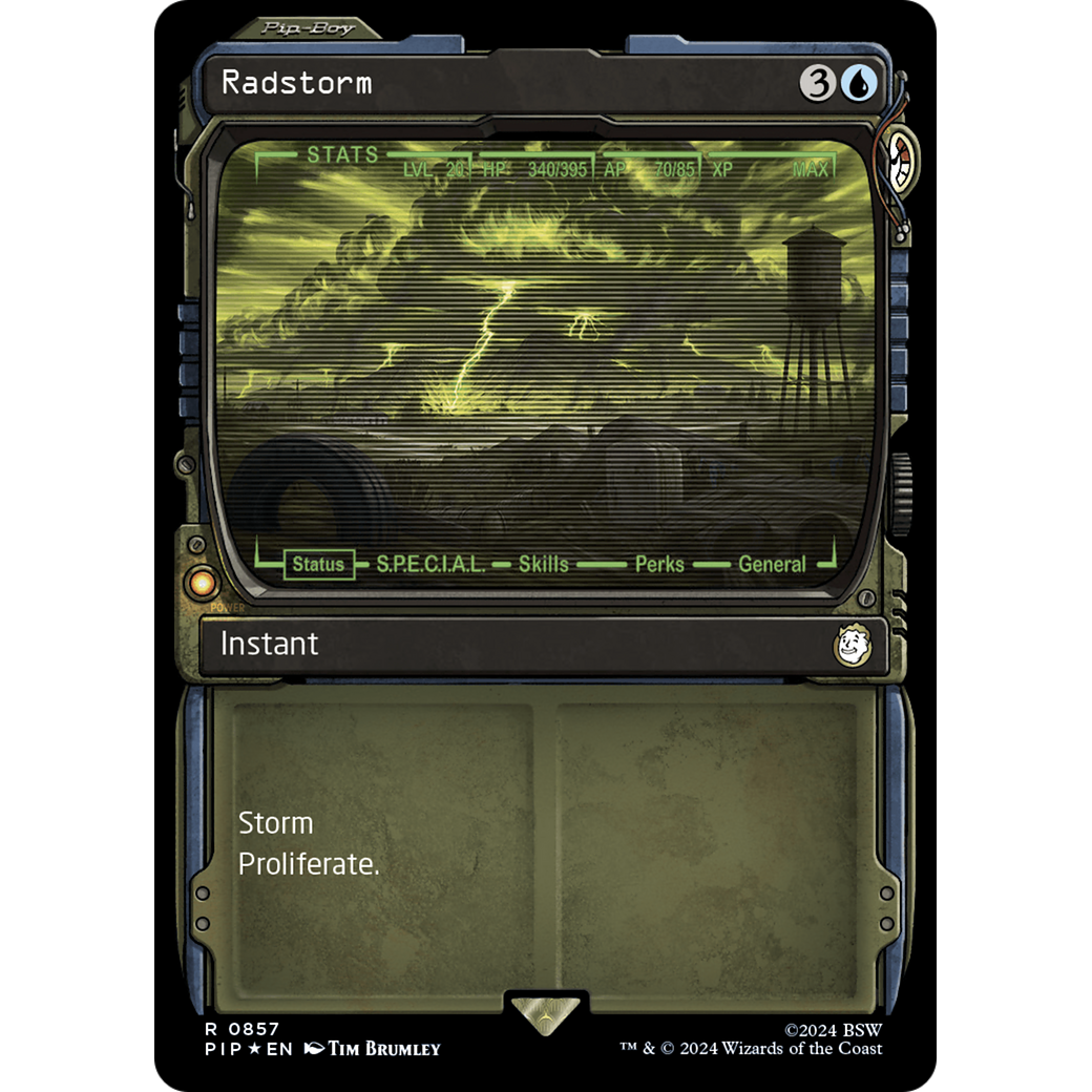 Radstorm (PIP-857) - Fallout: (Showcase) Foil