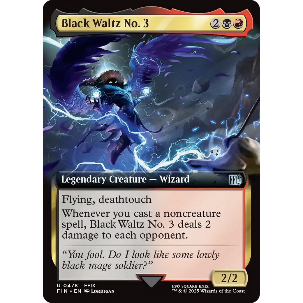 Black Waltz No. 3 (Extended Art) (FIN-478) - FINAL FANTASY: (Extended Art)
