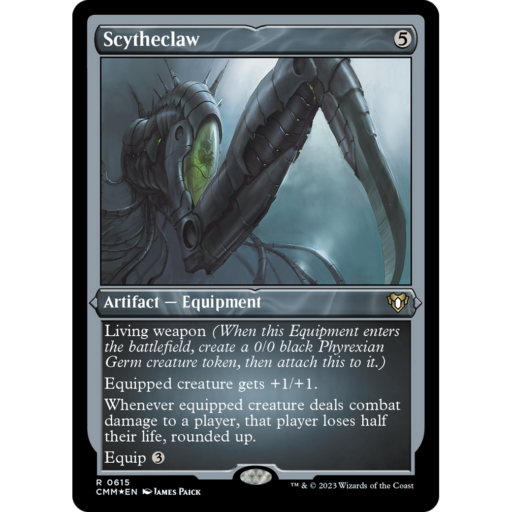 Scytheclaw (CMM-615) - Commander Masters Etched Foil