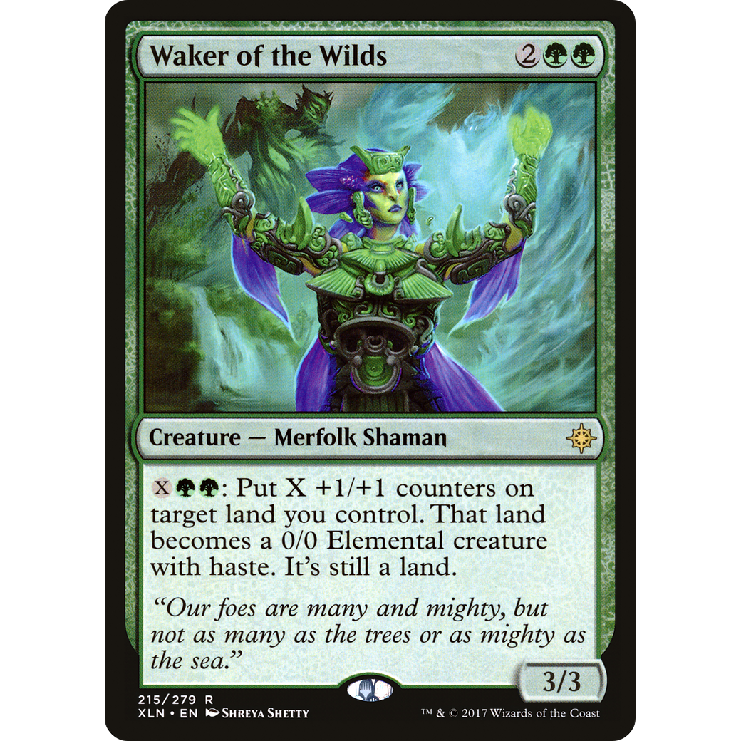 Waker of the Wilds (XLN-215) - Ixalan Foil