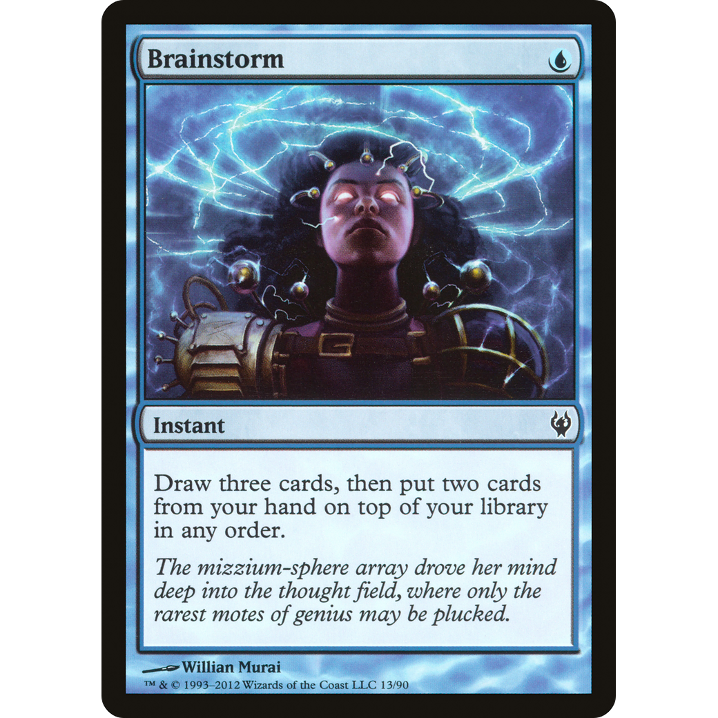 Brainstorm (DDJ-013) - Duel Decks: Izzet vs. Golgari