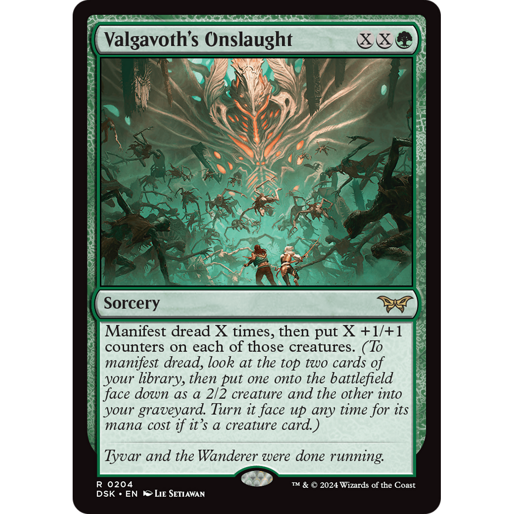 Valgavoth's Onslaught (DSK-204) - Duskmourn: House of Horror