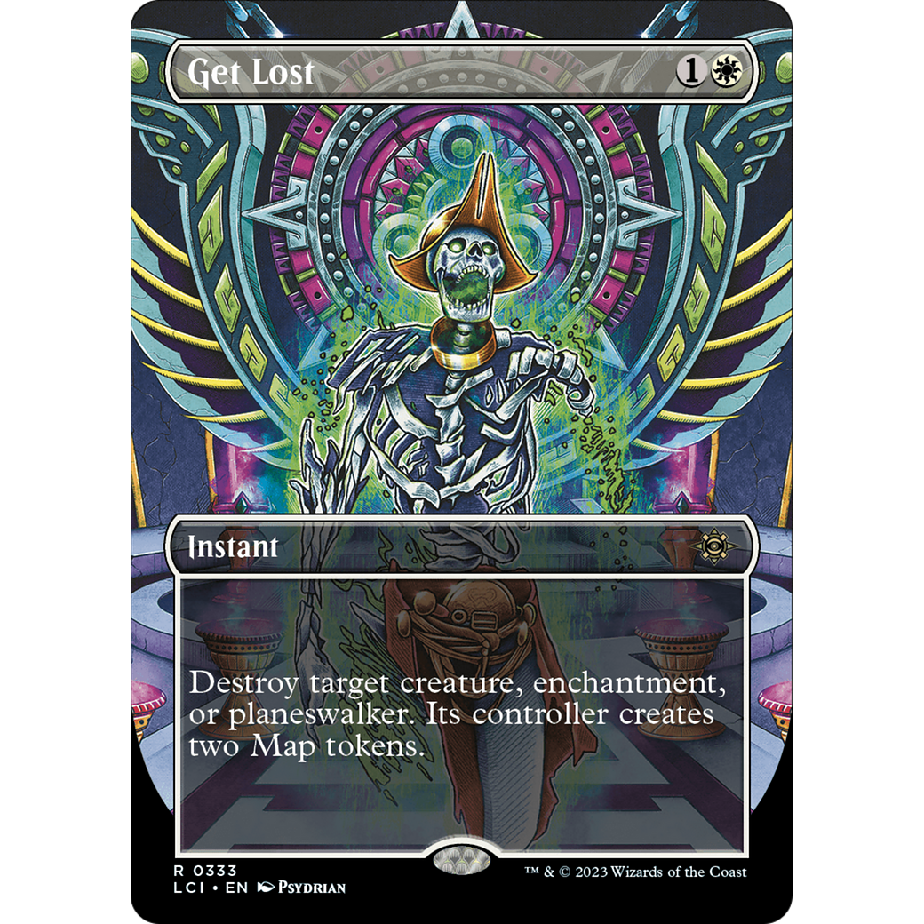 Get Lost (LCI-333) - The Lost Caverns of Ixalan (Borderless) Foil