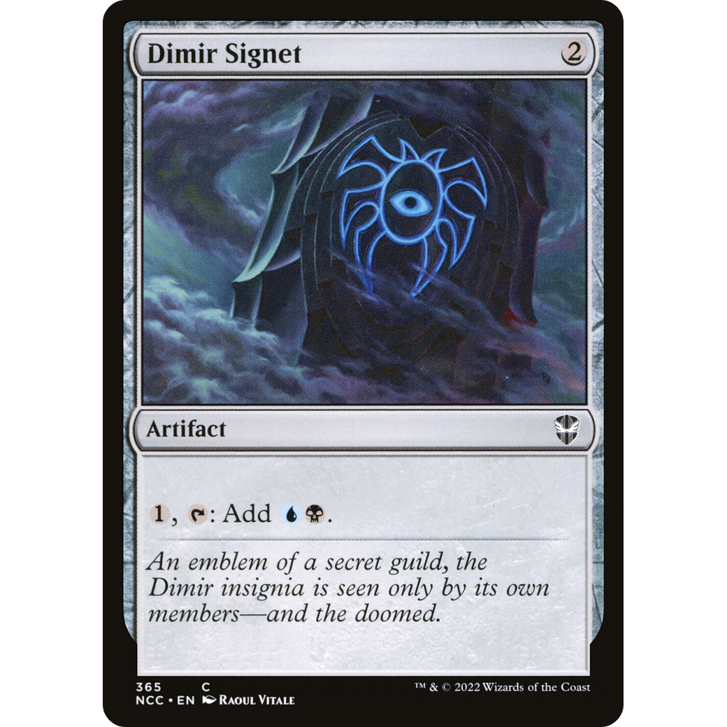 Dimir Signet (NCC-365) - New Capenna Commander