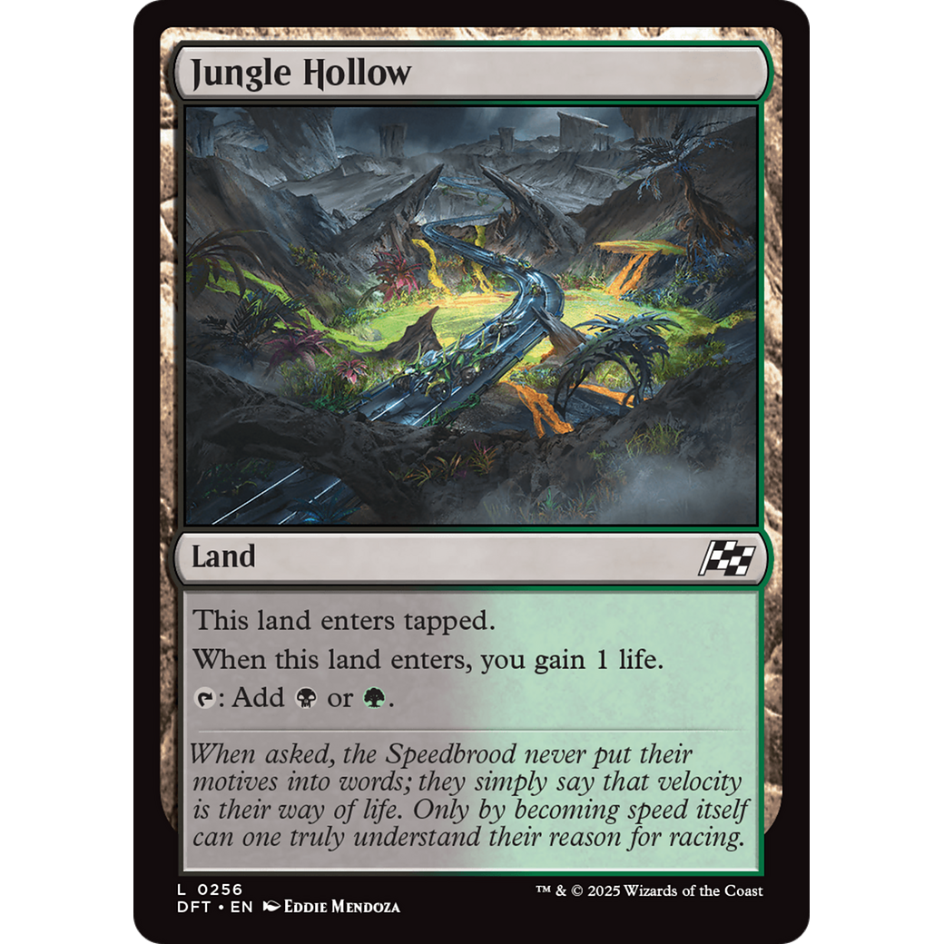 Jungle Hollow (DFT-256) - Aetherdrift Foil
