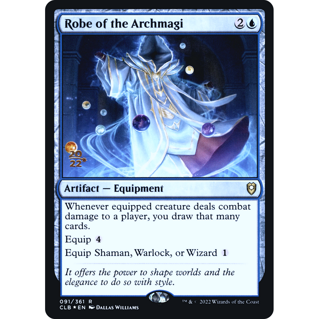 Robe of the Archmagi (PRE-91S) - Battle for Baldur's Gate Promos Foil