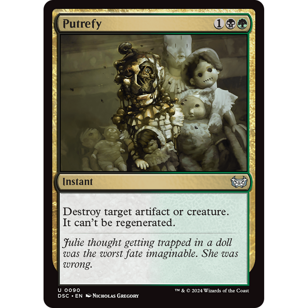 Putrefy (DSC-090) - Duskmourn: House of Horror Commander