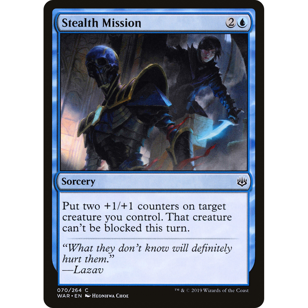 Stealth Mission (WAR-070) - War of the Spark