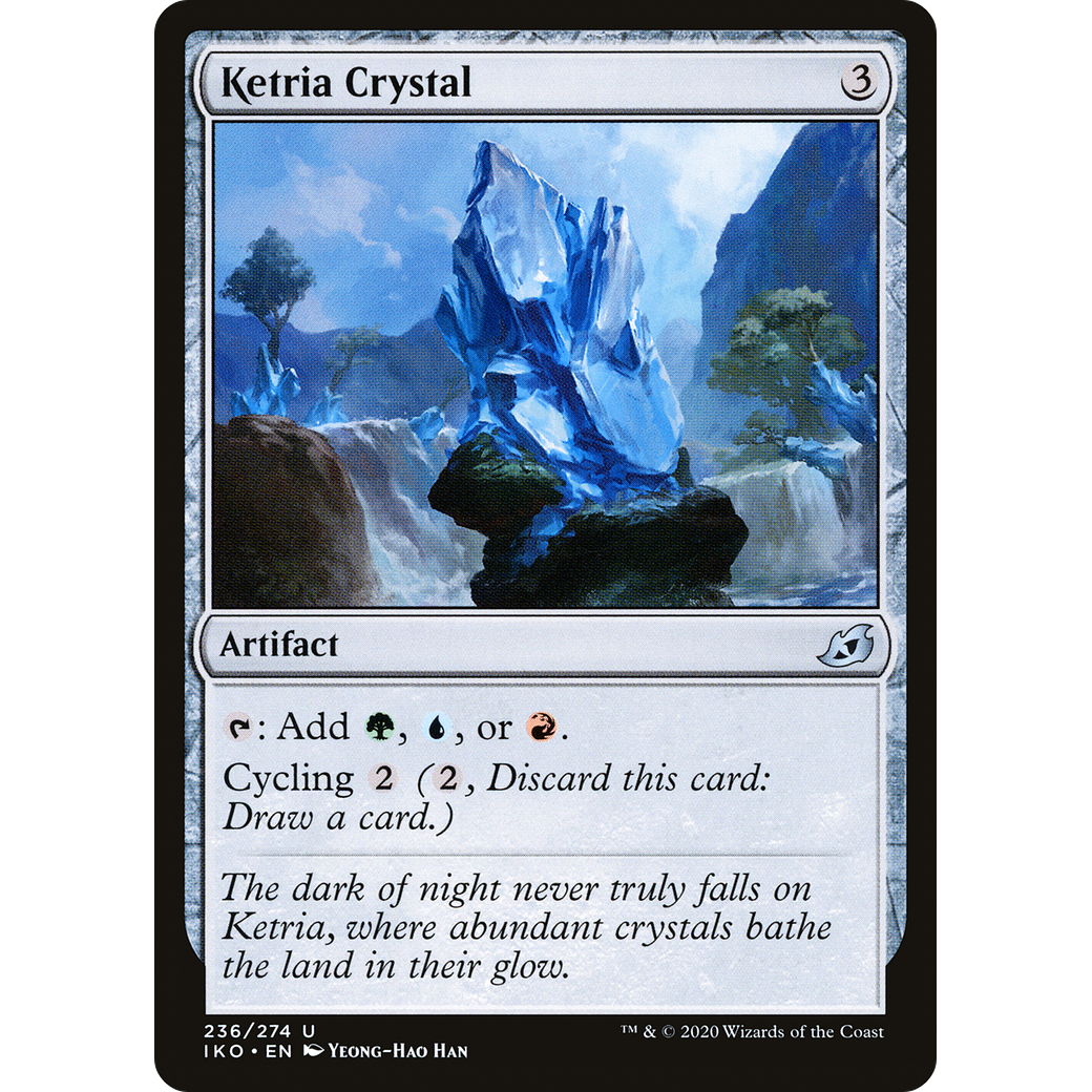 Ketria Crystal (IKO-236) - Ikoria: Lair of Behemoths Foil