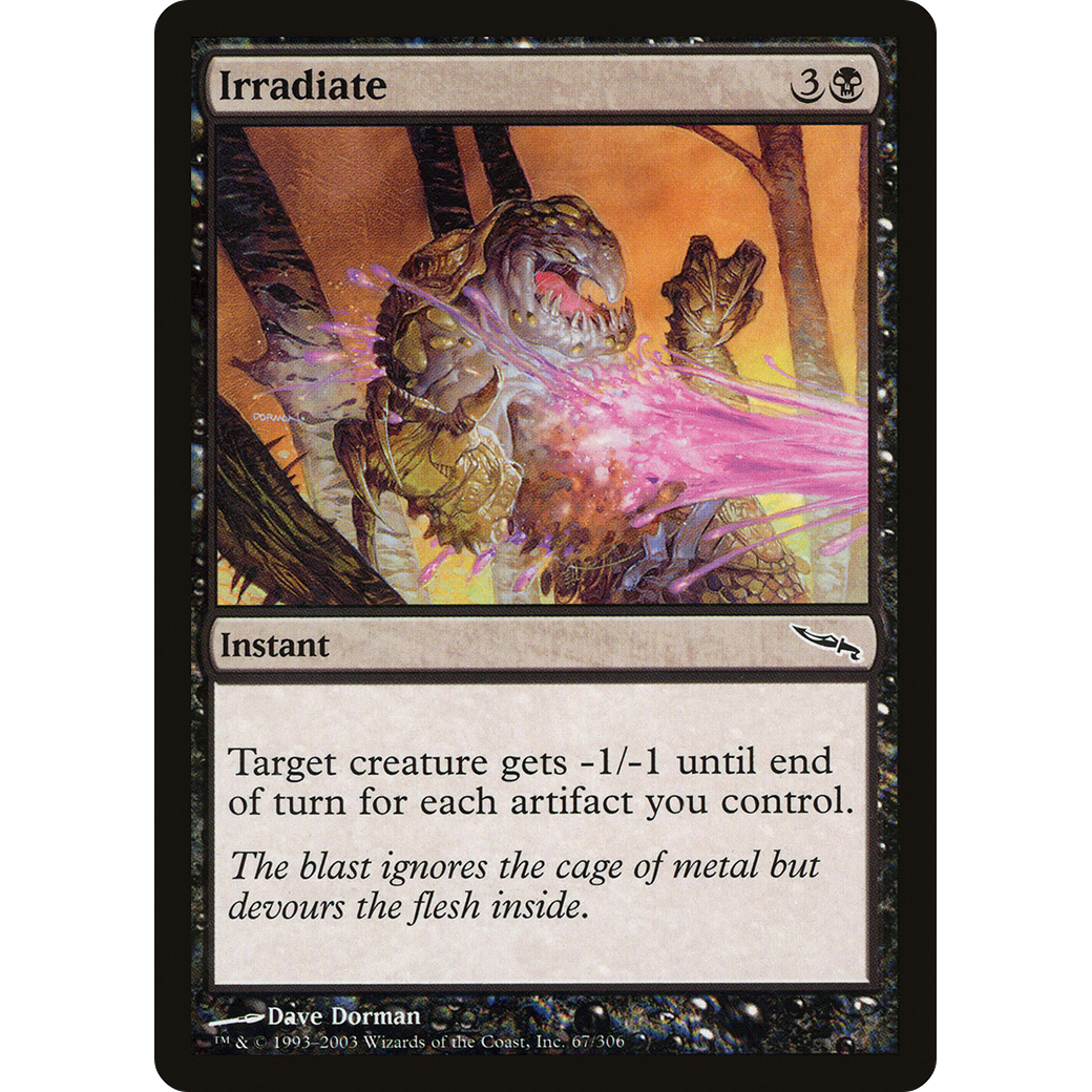 Irradiate (MRD-067) - Mirrodin Foil