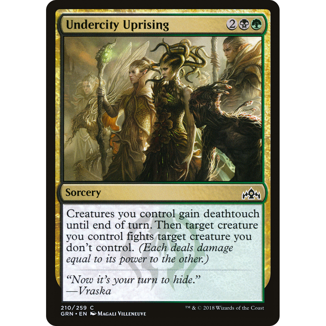 Undercity Uprising (GRN-210) - Guilds of Ravnica Foil