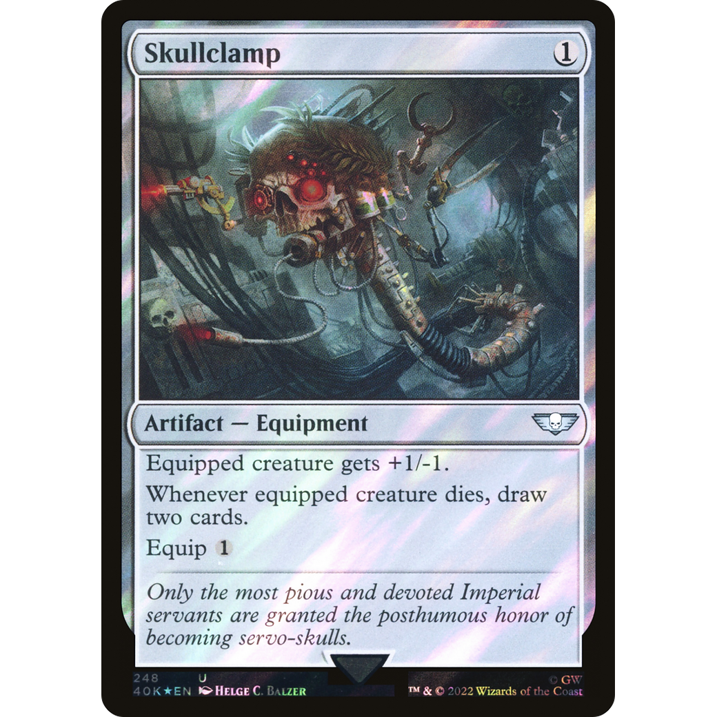 Skullclamp (40K-248) - Warhammer 40,000 Commander Foil