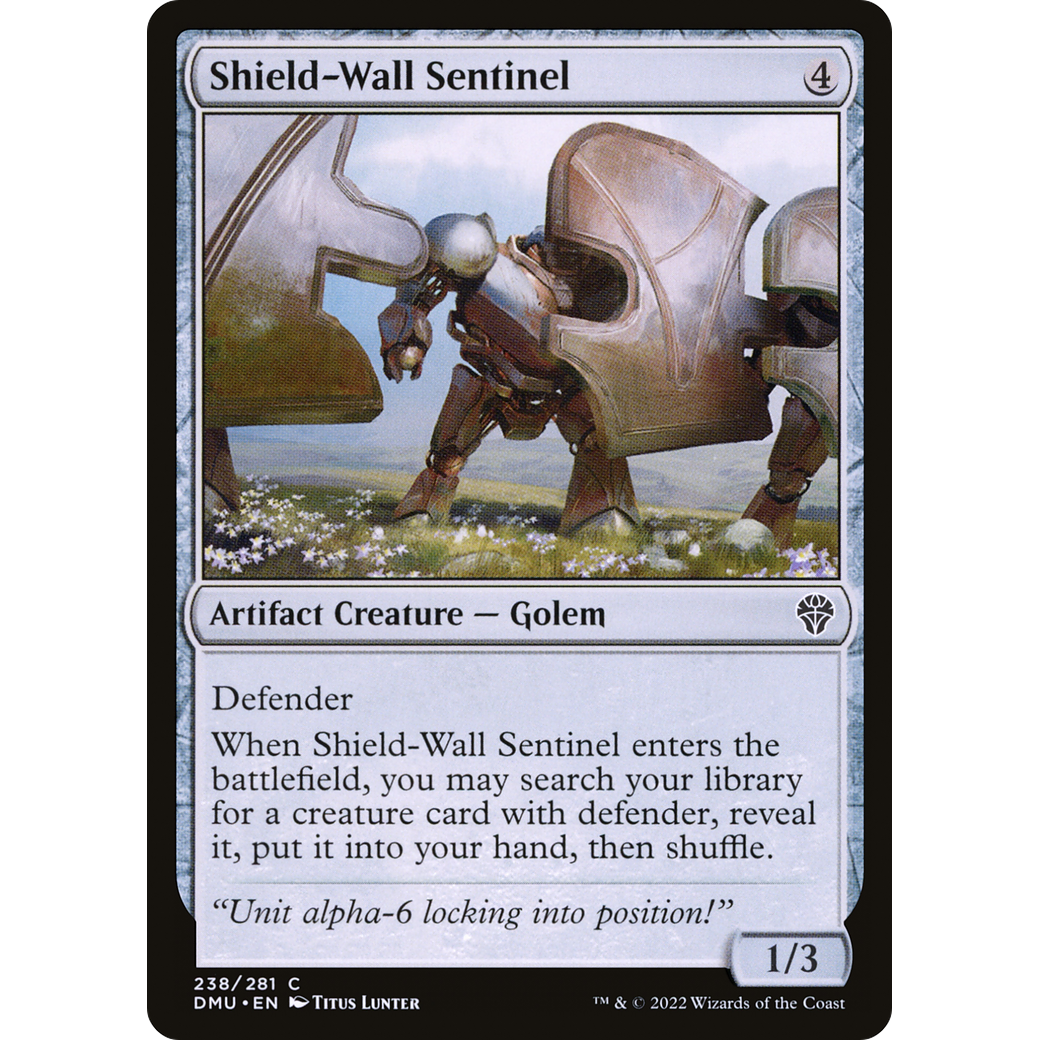 Shield-Wall Sentinel (DMU-238) - Dominaria United