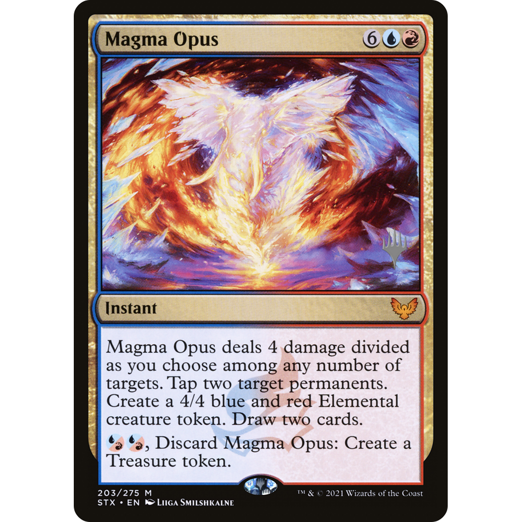 Magma Opus (PPSTX-203) - Strixhaven: School of Mages Promos Foil