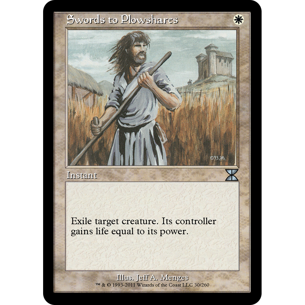 Swords to Plowshares (ME4-030) - Masters Edition IV