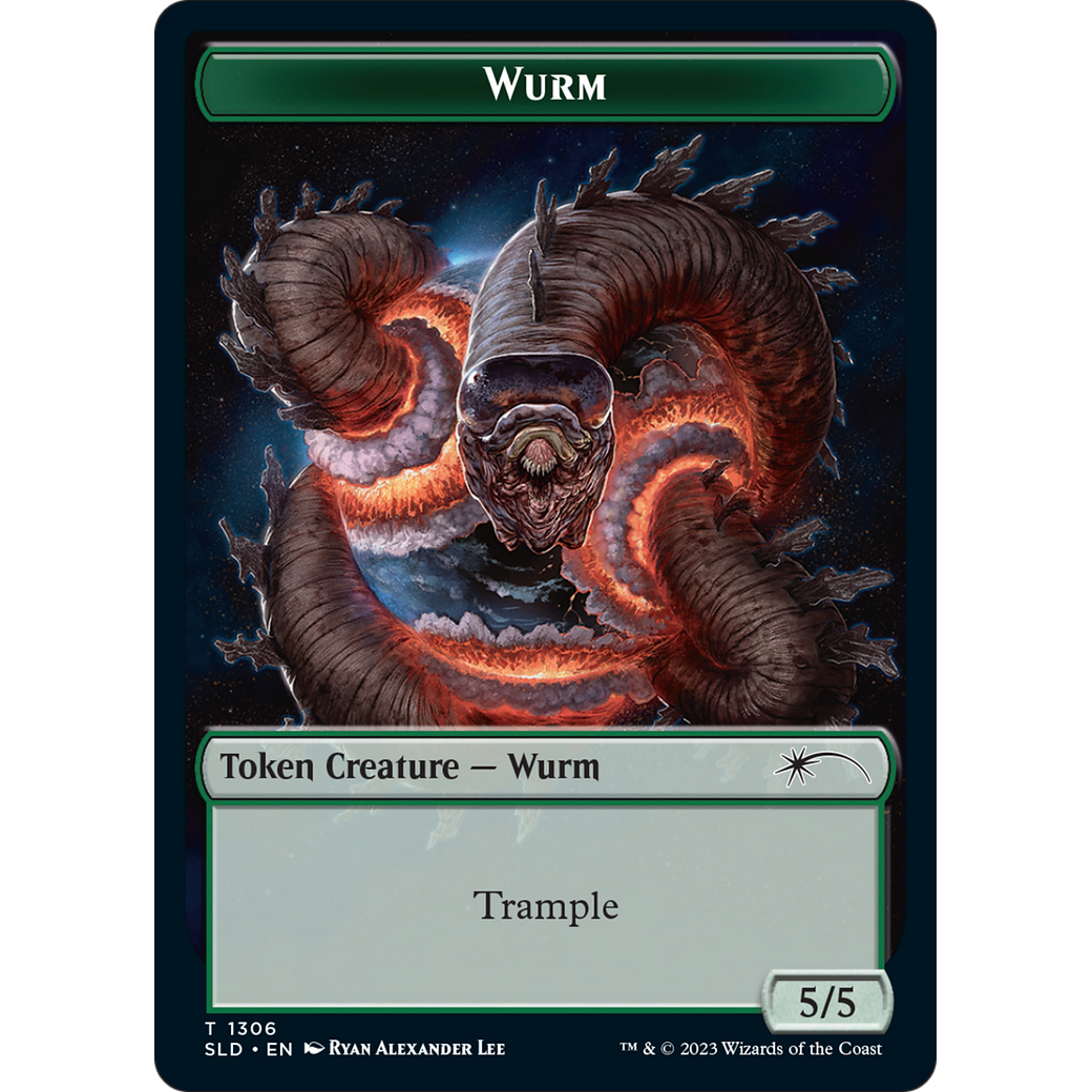 Wurm Token (SLD-1306) - Secret Lair Drop