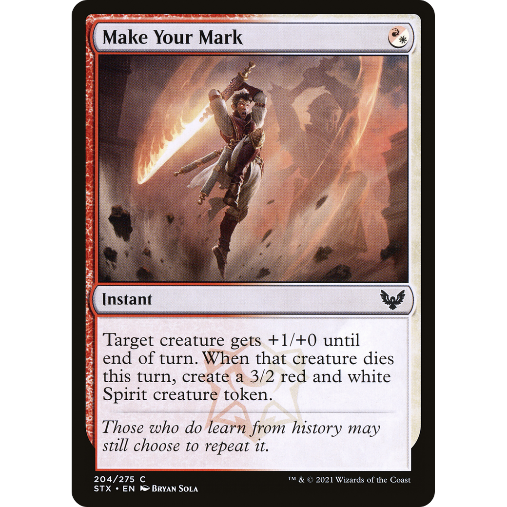 Make Your Mark (STX-204) - Strixhaven: School of Mages