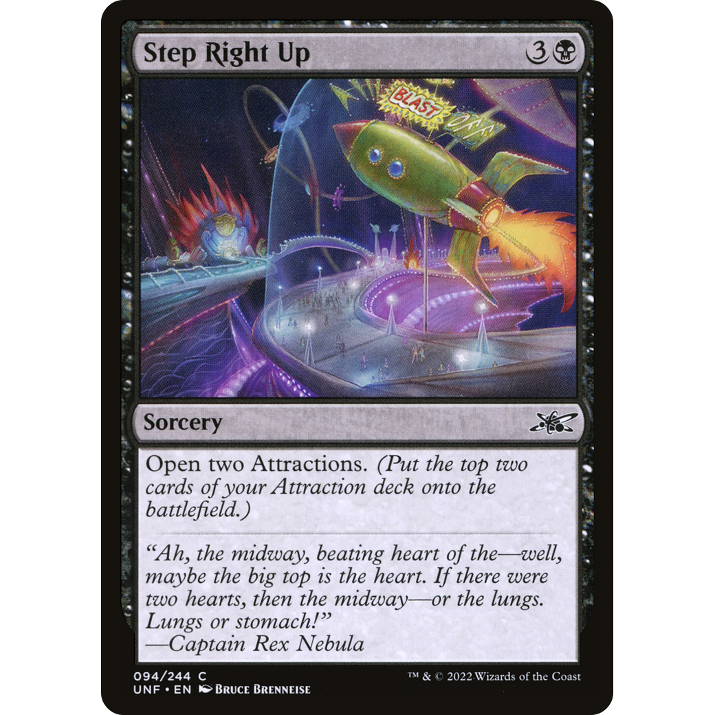 Step Right Up (UNF-094) - Unfinity Foil