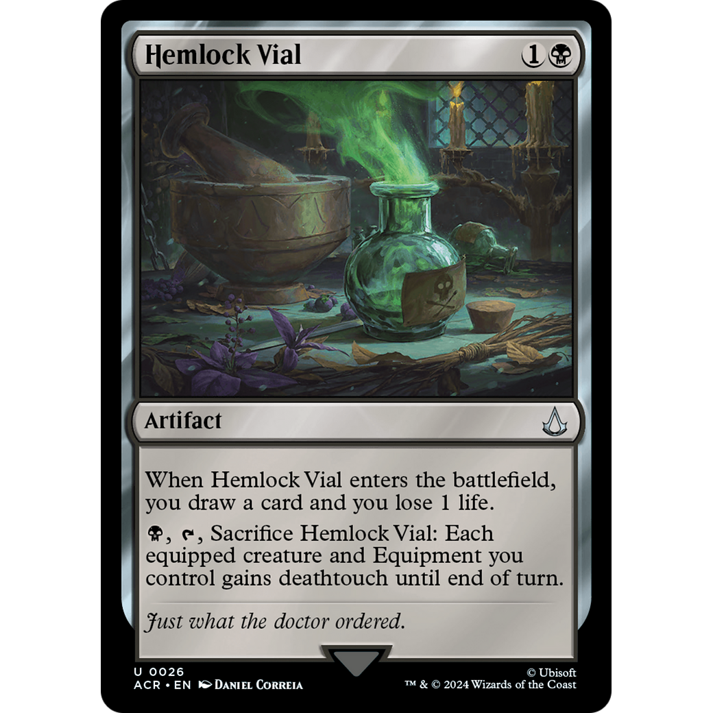 Hemlock Vial (ACR-026) - Assassin's Creed
