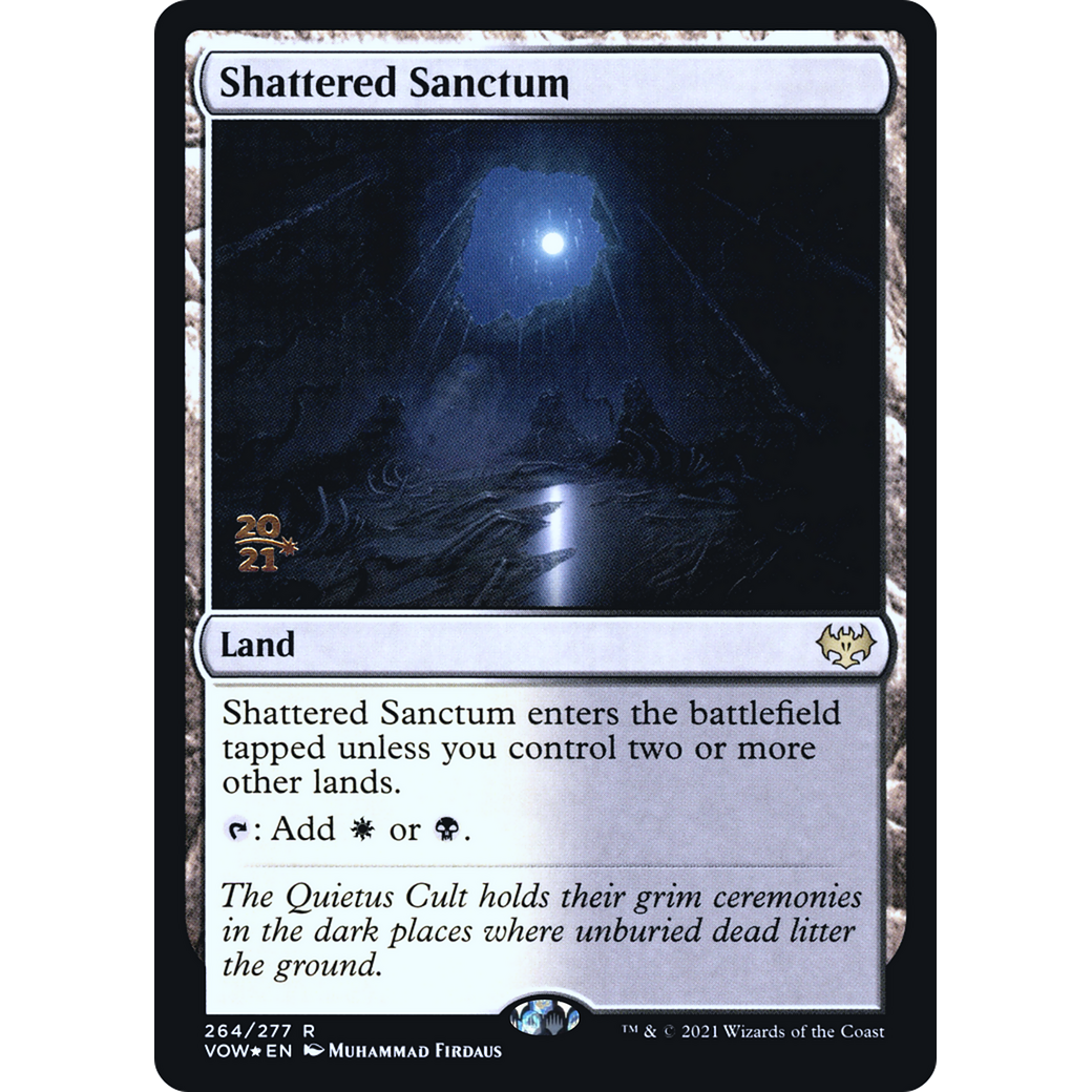 Shattered Sanctum (PRE-264) - Innistrad: Crimson Vow Promos Foil